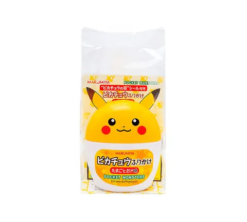 Marumiya Pikachu Shaker - Assaisonnement de riz Furikake au goût d'œuf et de saumon (20 gr)