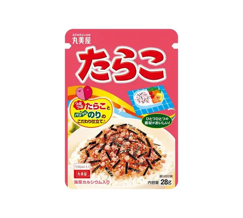 Assaisonnement de riz Marumiya Tarako Furikake aux œufs de morue (22 gr)