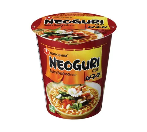 Nongshim Neoguri Scharfe Meeresfrüchte-Tasse (62 gr)