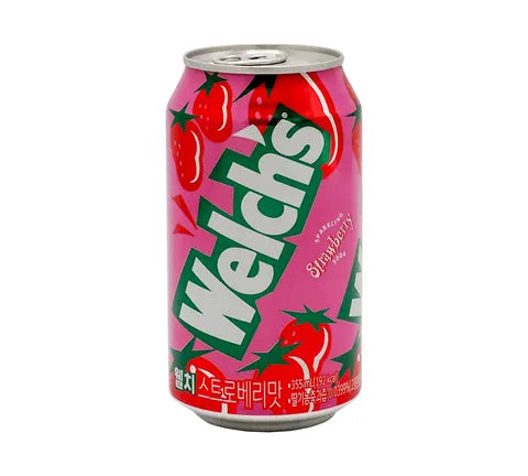 Nongshim Welchs Soda pétillant à la fraise (355 gr)